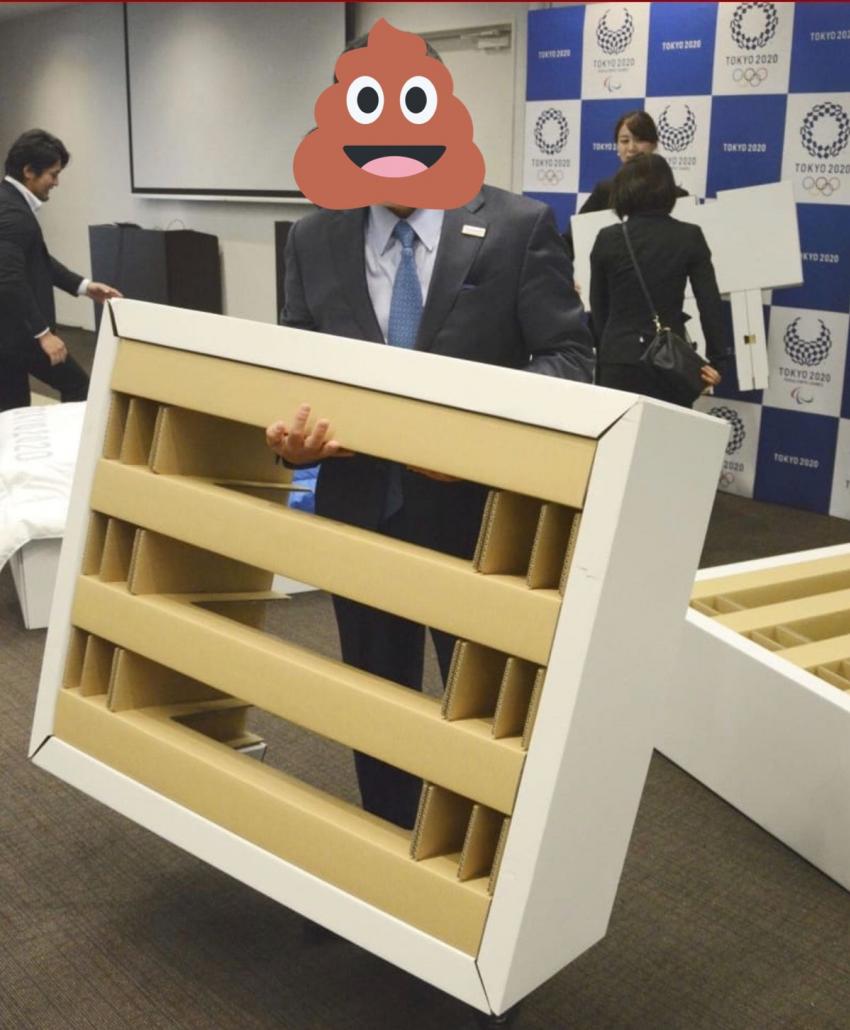 일본 도쿄올림픽 선수촌 골판지 침대 에누리 쇼핑지식 자유게시판