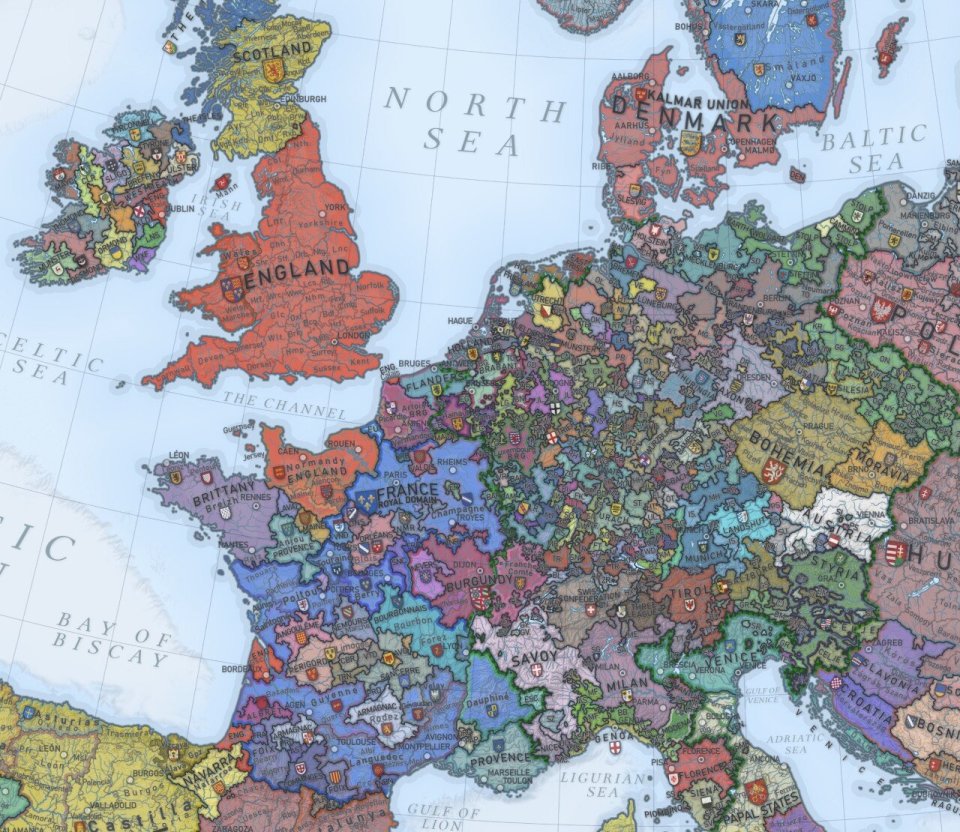 북유럽 지도