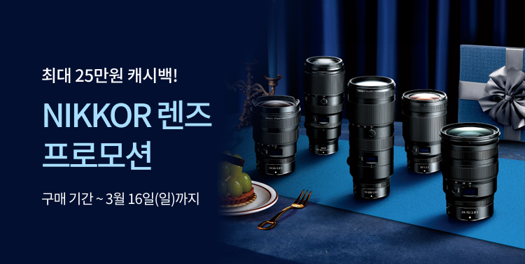 NIKKOR 렌즈 캐시백 이벤트 이미지 5473