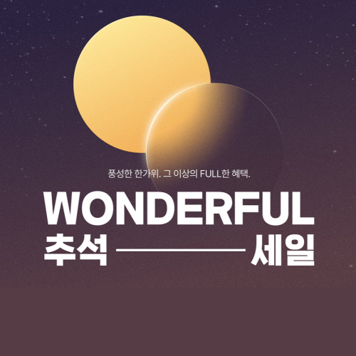 원더풀 추석 세일 바로가기 이미지 5970
