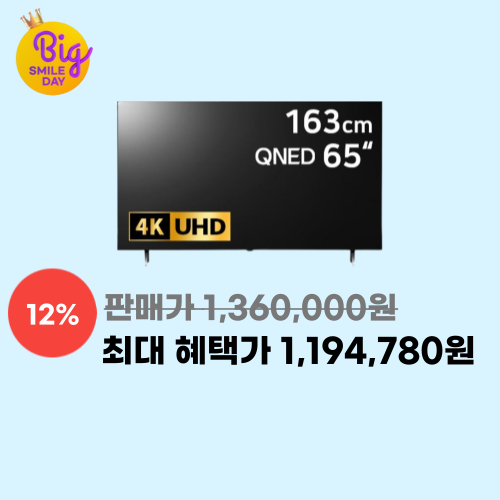 LG 65인치 QNED TV 이미지 5686