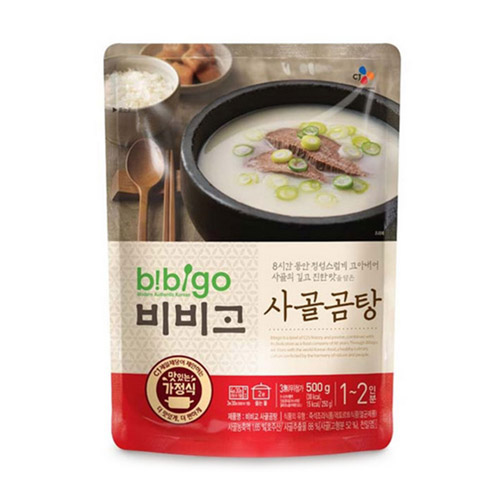 비비고 사골곰탕 500g (18개) 이미지 4168321998200002673