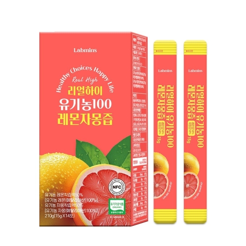 리얼하이 레몬자몽즙 [1개] 이미지 135174996