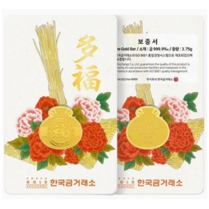 한국금거래소 복주머니 3.75g 이미지 128029057