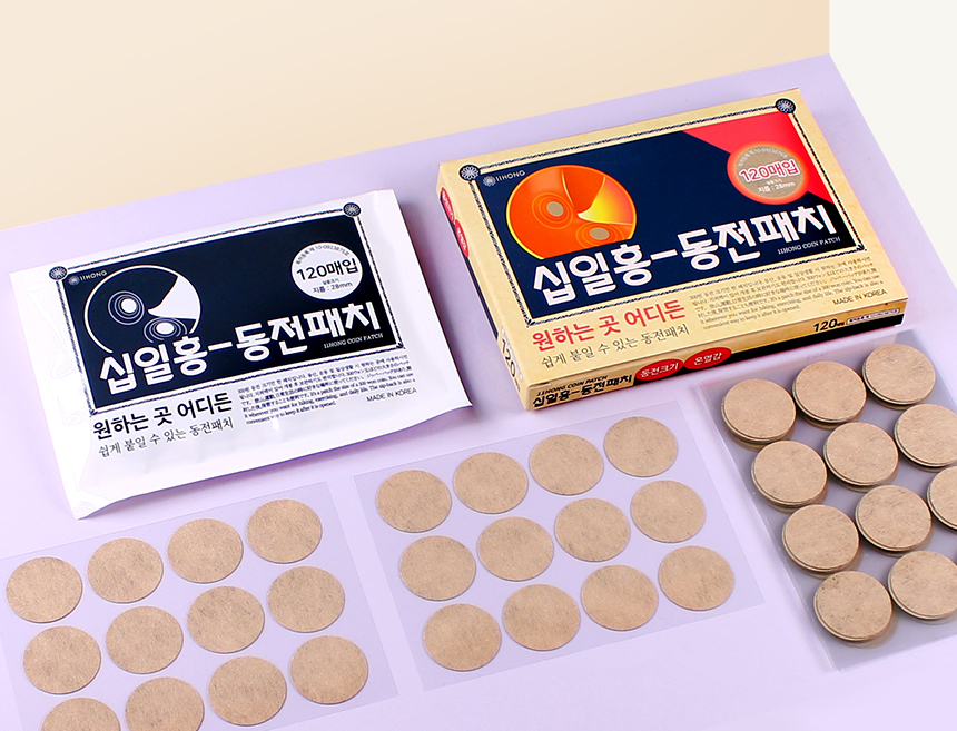 대전탑산업 십일홍 동전패치 120매 [1개] - 에누리 가격비교