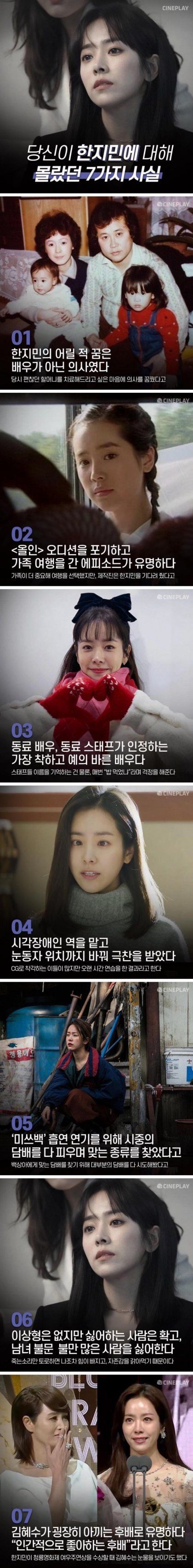 한지민에 대해 몰랐던 사실들 에누리 쇼핑지식 자유게시판