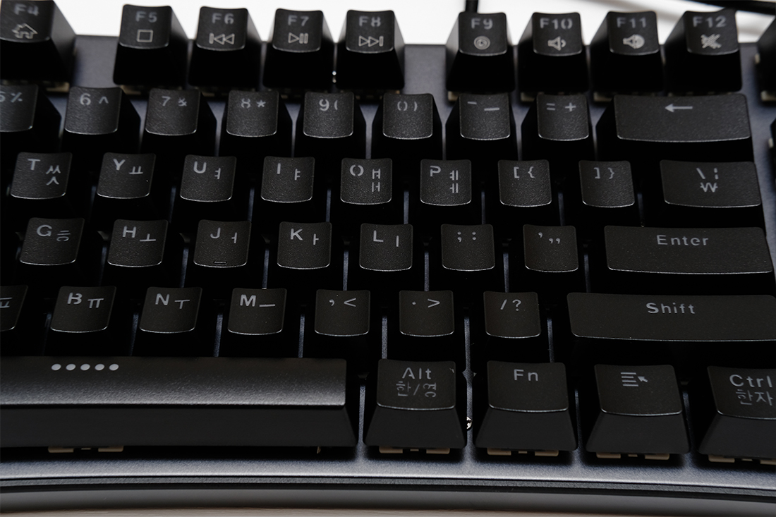 맥스틸(MAXTILL) TRON G610K V2 RGB 청축 기계식 게이밍 키보드 사용기 - 에누리 쇼핑지식 리뷰