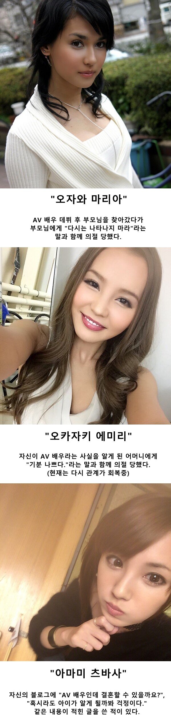 일본에서의 av배우 인식 - 에누리 쇼핑지식 자유게시판