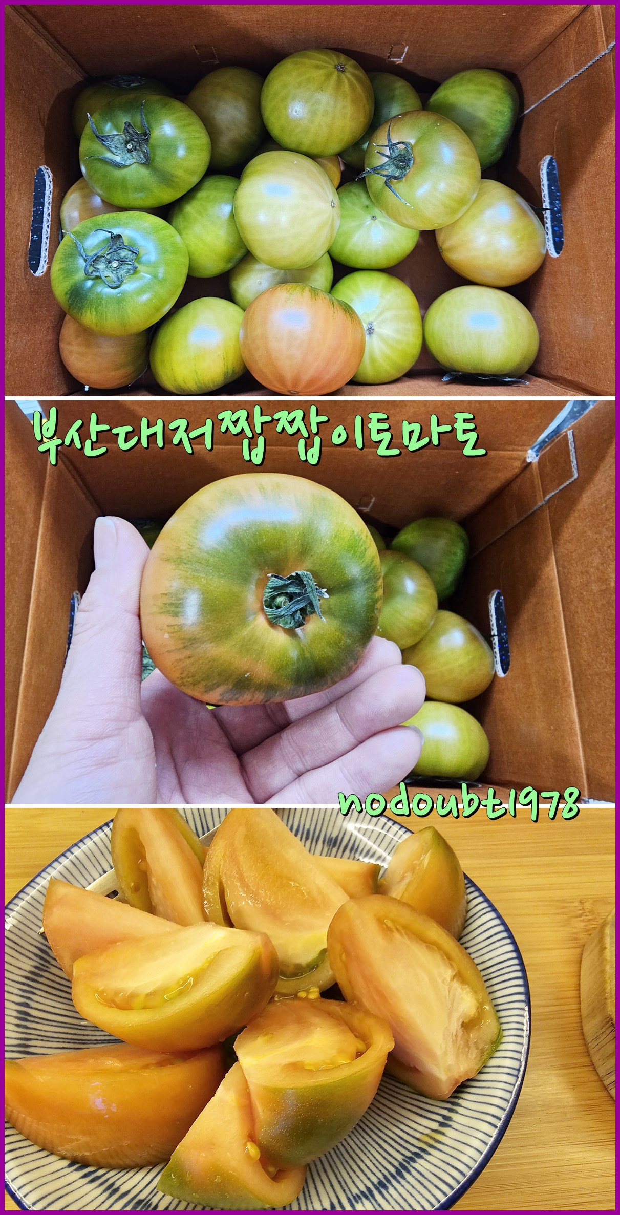 봄이 왔으니 부산대저짭..