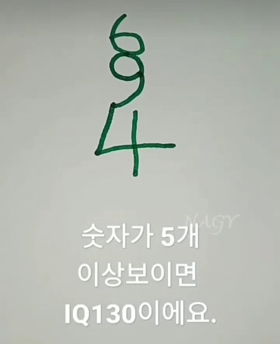 간단한 아이큐 테스트 - 에누리 쇼핑지식 자유게시판
