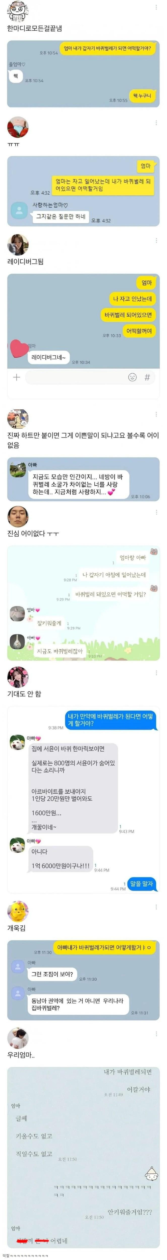 썸네일-엄마 내가 바퀴벌레 되면 어떻게 할거야-이미지