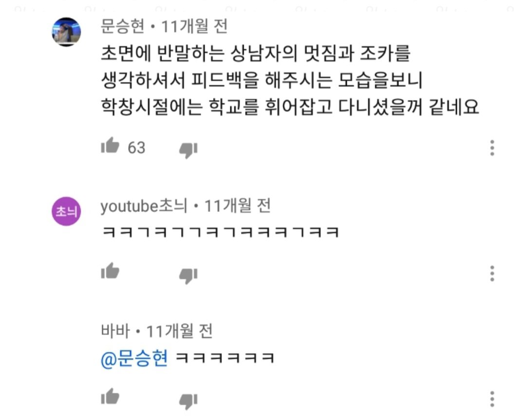 유튜브 댓글 탈룰라 레전드 - 에누리 쇼핑지식 자유게시판