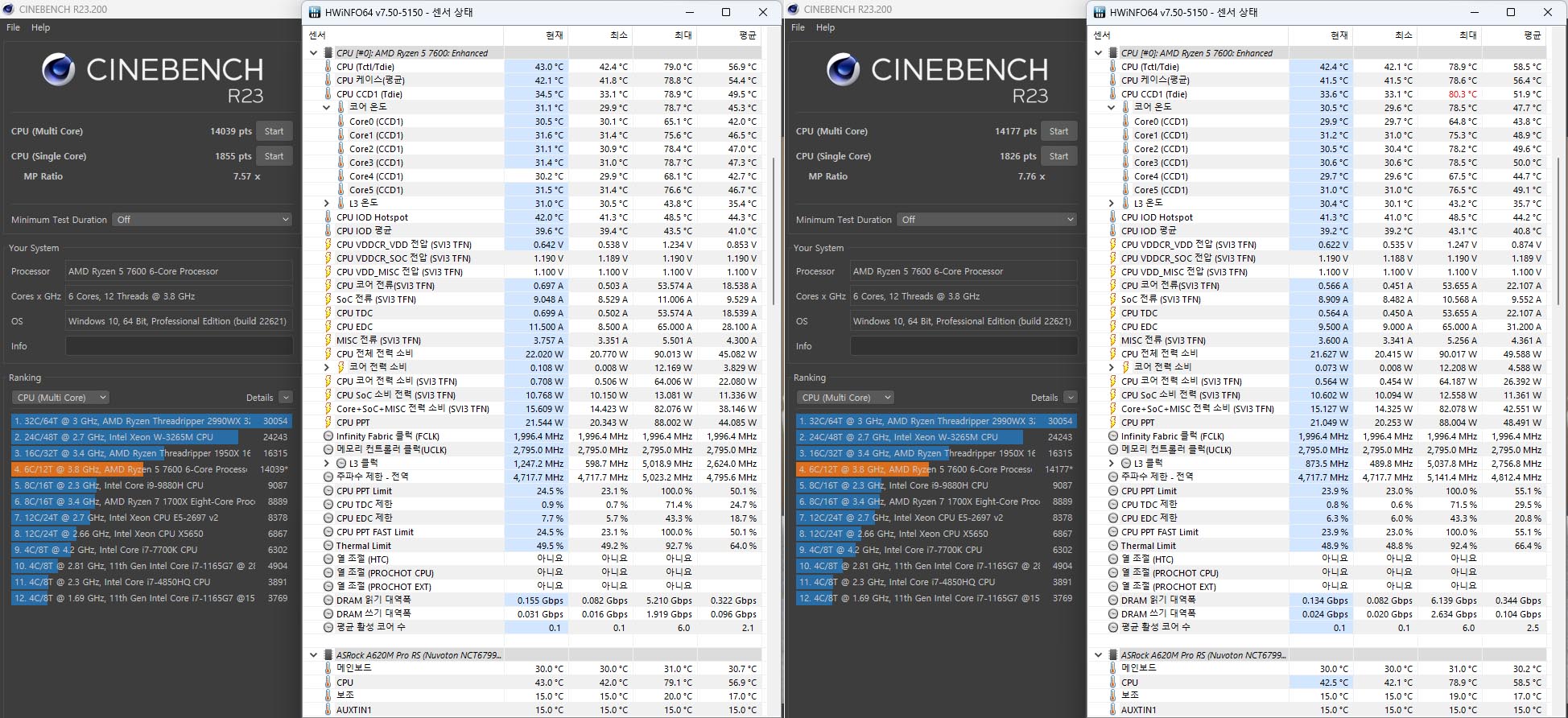 AMD 라이젠 7600 사용후기 - 에누리 쇼핑지식 리뷰