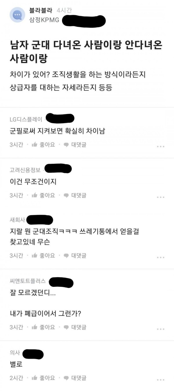 호불호 갈리는 회사 조직