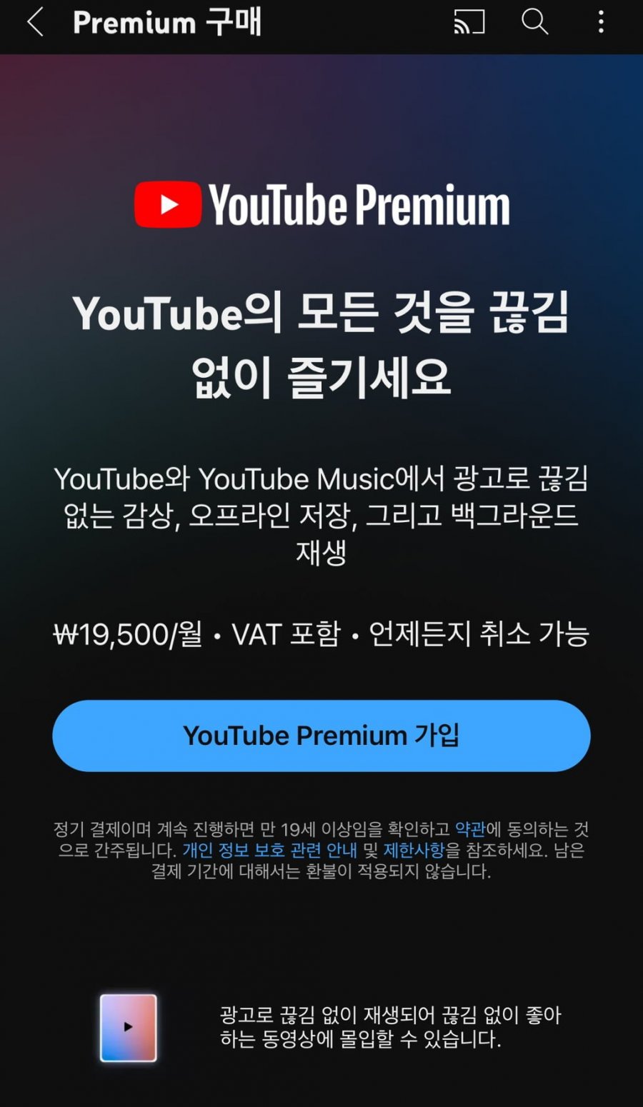 유튜브 프리미엄 가격 인상 - 에누리 쇼핑지식 자유게시판