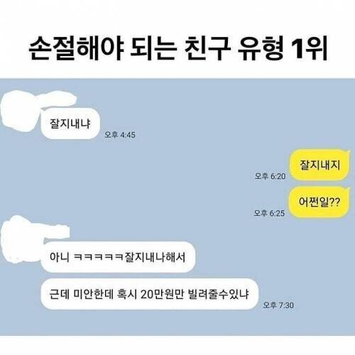 썸네일-연락끊고싶은 친구 유형-이미지