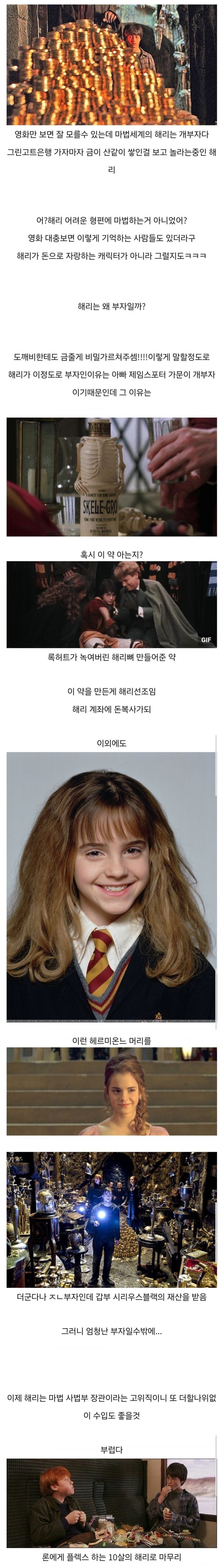 해리포터가 금수저인 이유 | 인스티즈