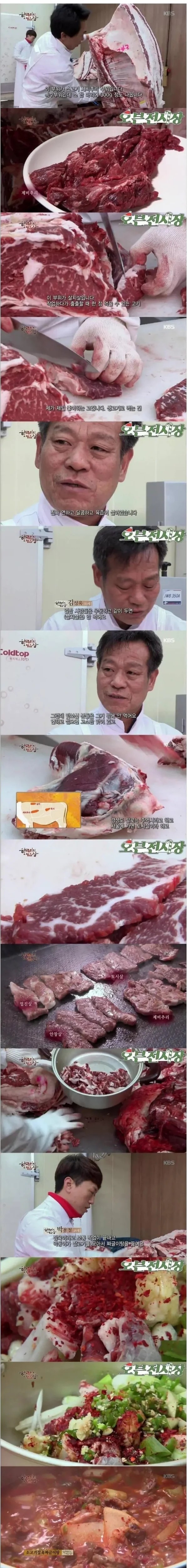 소고기 전문가가 뽑은 맛있는 부위 | 인스티즈