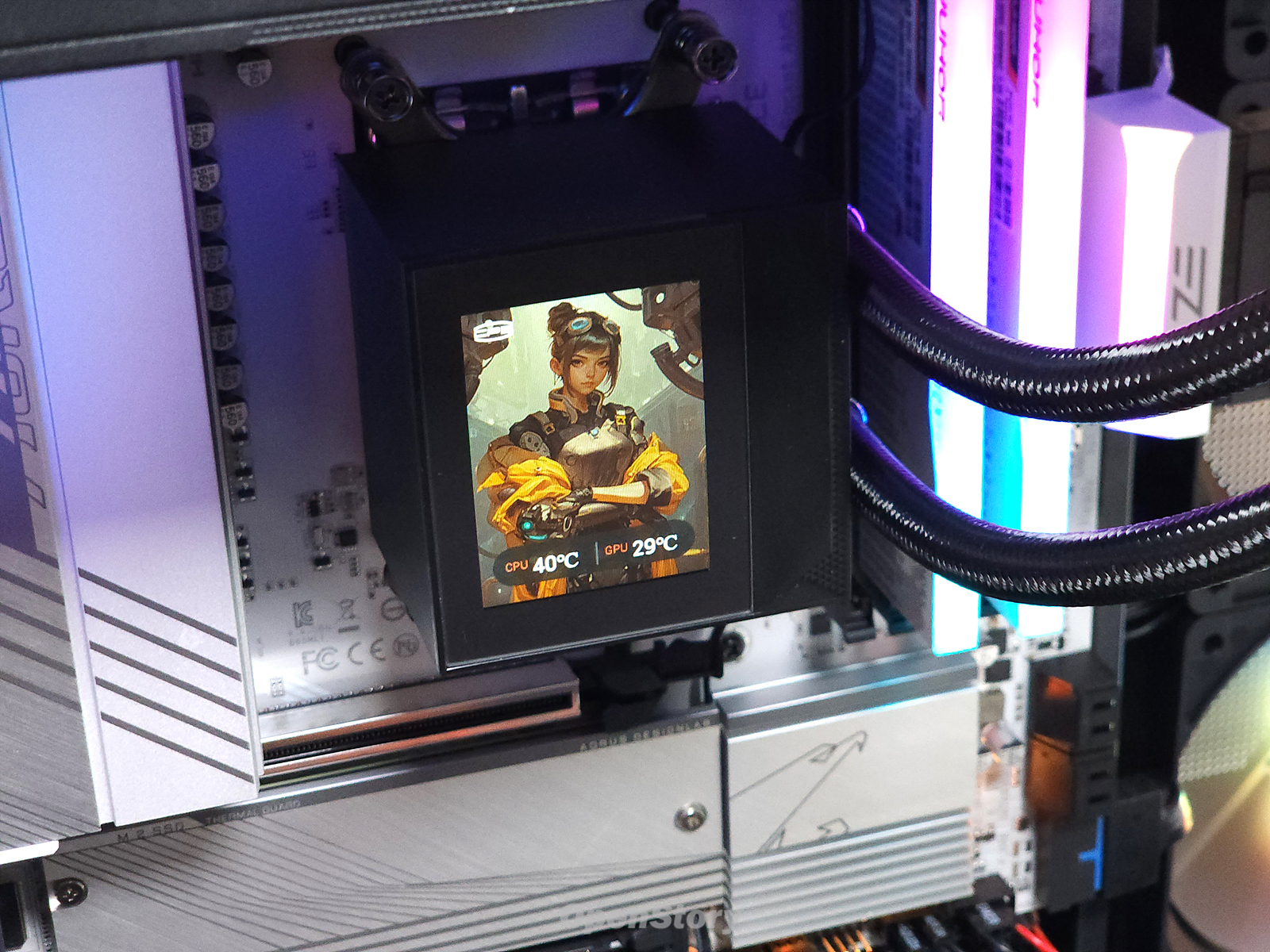 CPU 수랭쿨러 추천 PCCOOLER CPS DC360 PRO ARGB DISPLAY - 에누리 쇼핑지식 리뷰