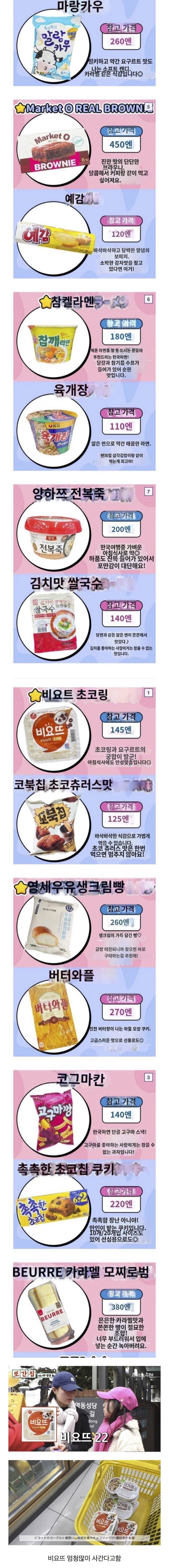 일본인들이 한국 오면 사가는 것들 | 인스티즈