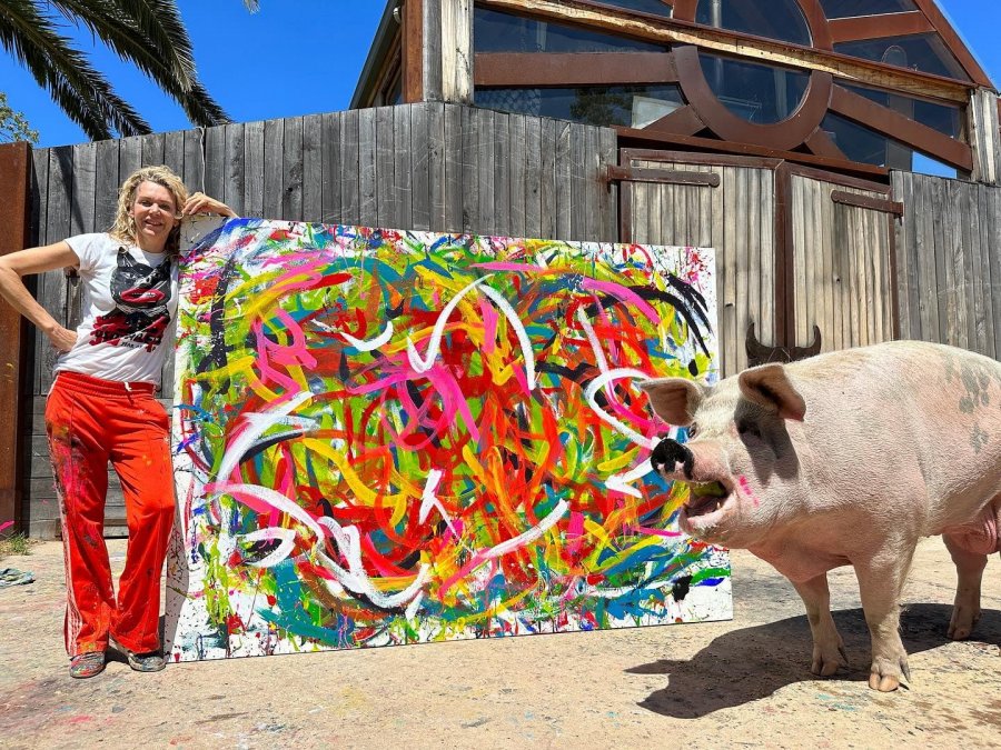 3100만원에 팔린 돼지 그림 | 인스티즈