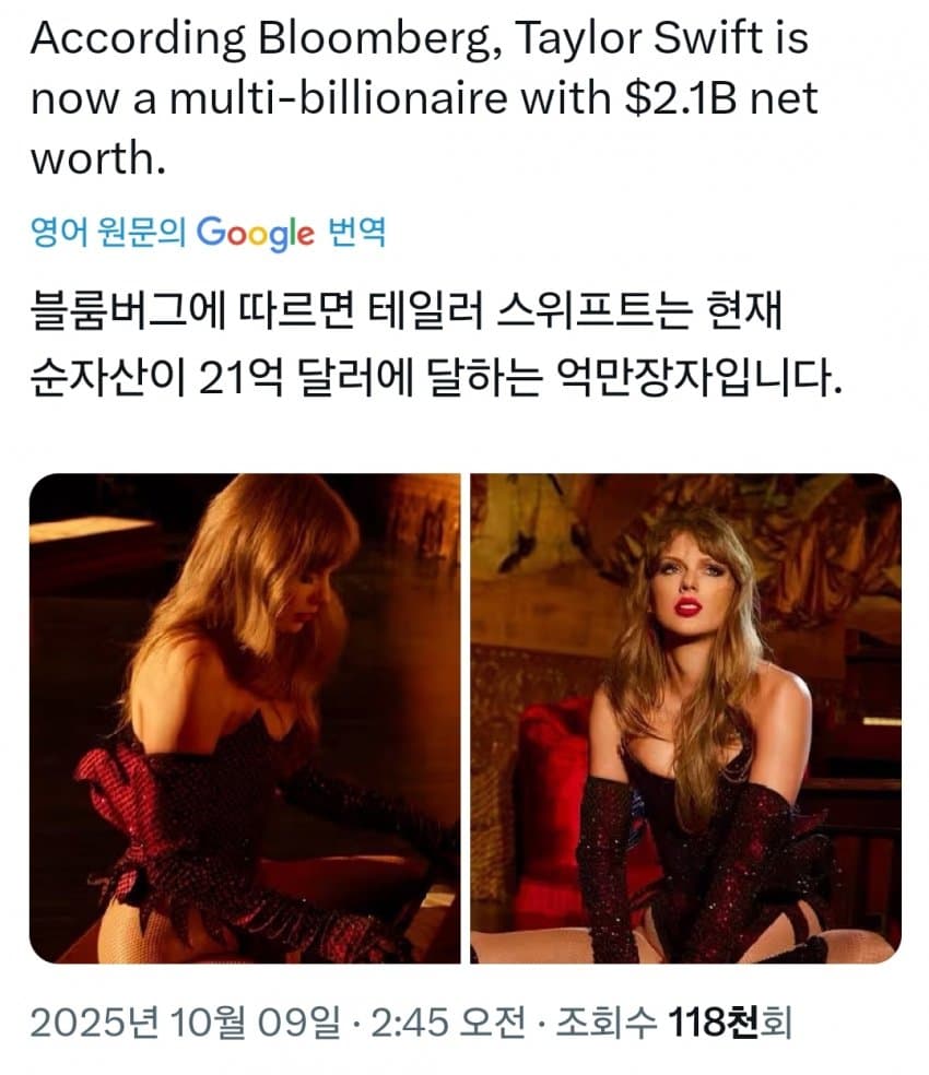 오늘 순자산 20억 달러 돌파한 미국 팝스타 - 에누리 쇼핑지식 자유게시판