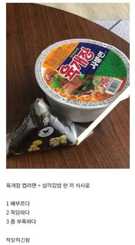 소식좌 판별할 수 있다는 편의점 음식 | 인스티즈
