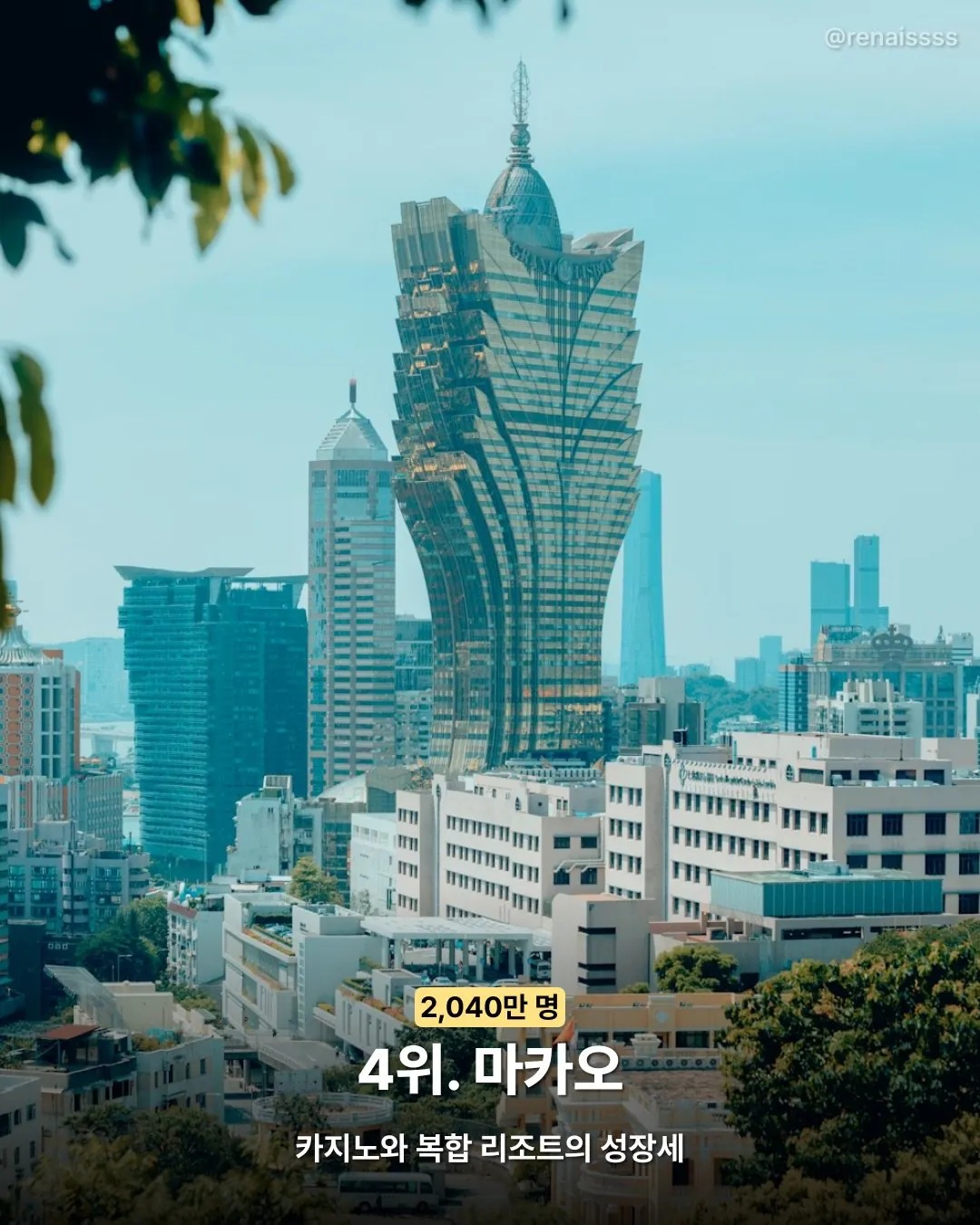 2025년 외국인 방문객 수 기준 도시 TOP 10 | 인스티즈