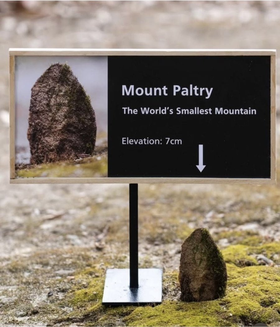 세계에서 가장 낮은 산 | 인스티즈