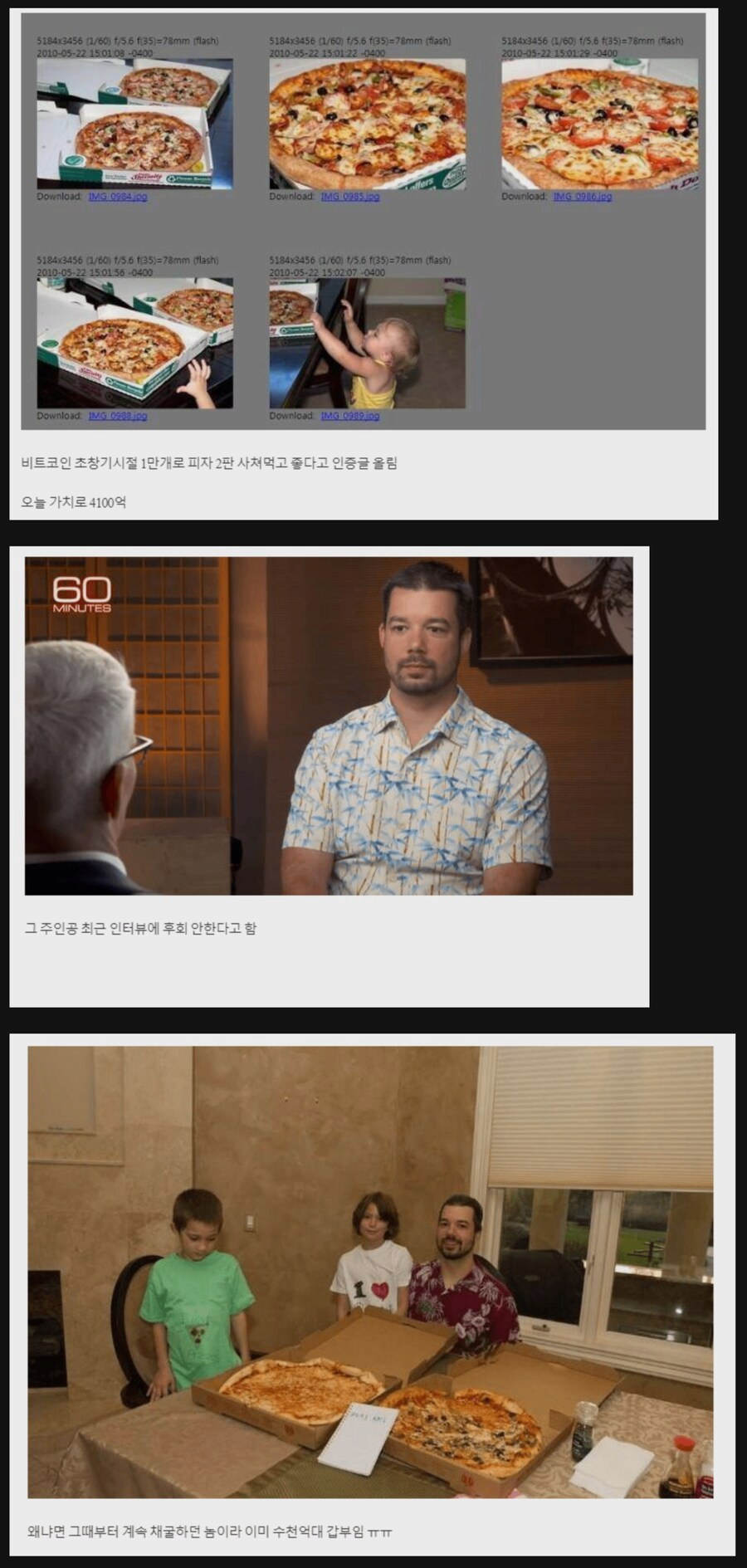 비트코인 1만개로 피자 사먹은 일을 후회하지 않는 이유 - 에누리 쇼핑지식 자유게시판
