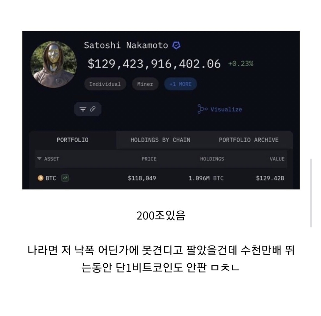 비트코인 만든 사람 계좌 근 황 - 에누리 쇼핑지식 자유게시판