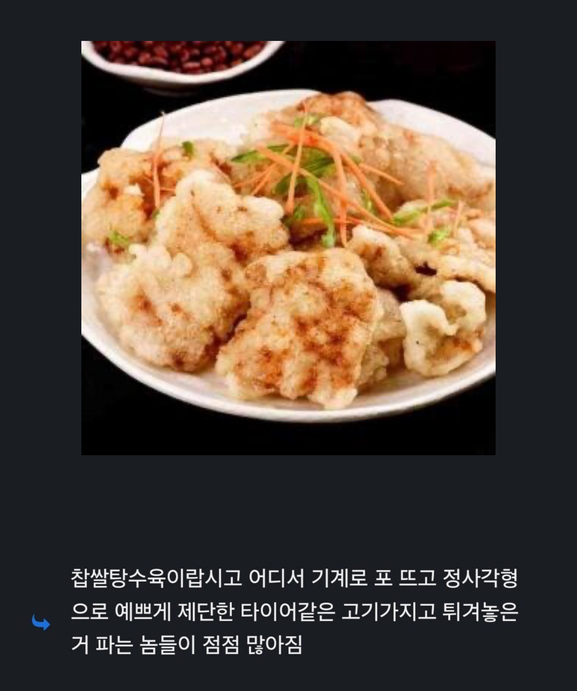 찹쌀 탕수육 | 인스티즈