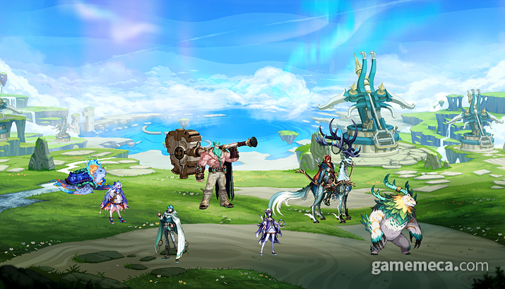 흰 구름 계곡 (사진출처: 던전앤파이터 공식 홈페이지)