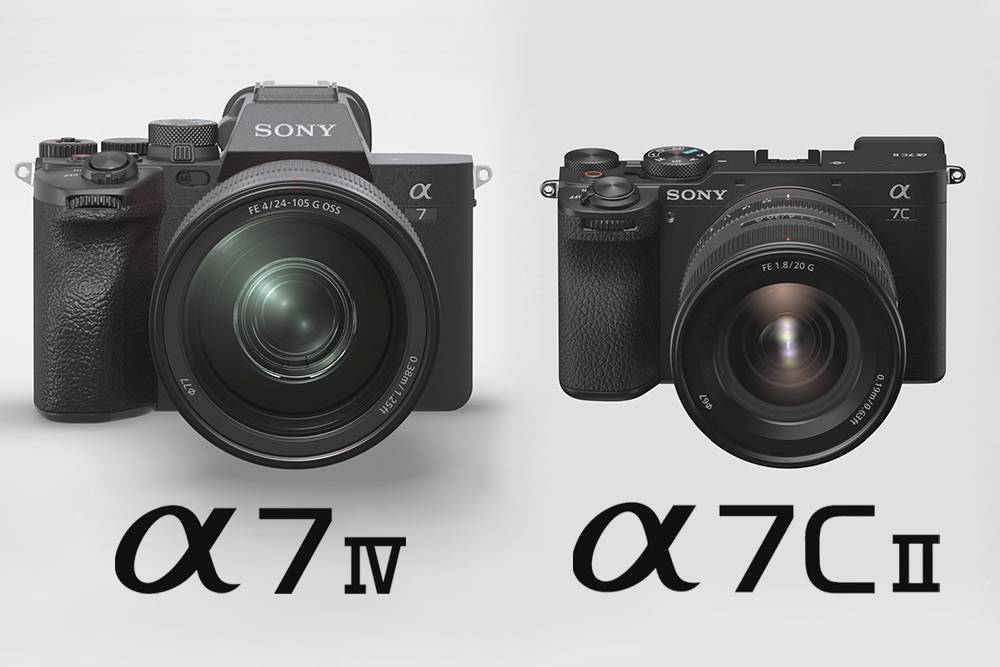소니 A7 IV(ILCE-7M4)와 소니 A7C II(ILCE-7C2) / 출처=소니