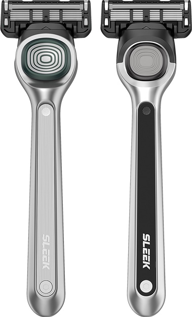 시스템 면도기 슬릭 피부에 자극 없이 면도하고 싶다면