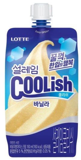 롯데웰푸드 설레임 쿨리쉬 바닐라