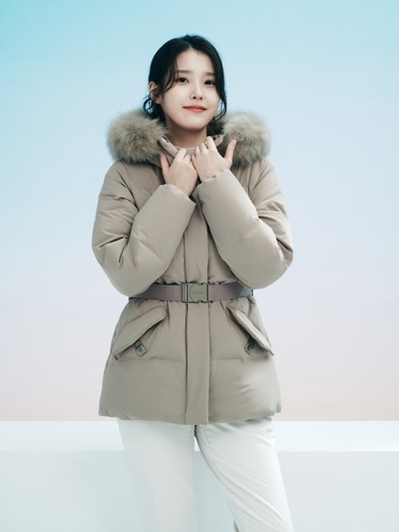 아이스제로 레이디 미들 다운자켓