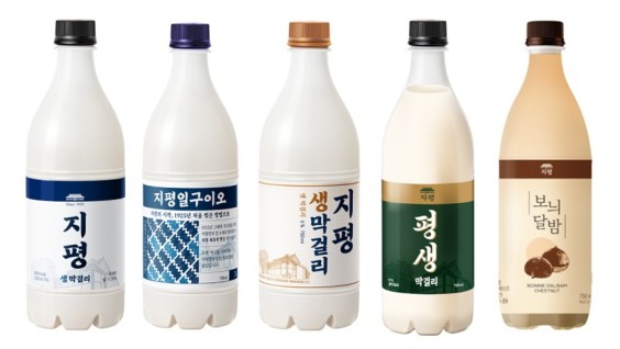 지평막걸리 5종&nbsp;/ 사진=지평주조 제공