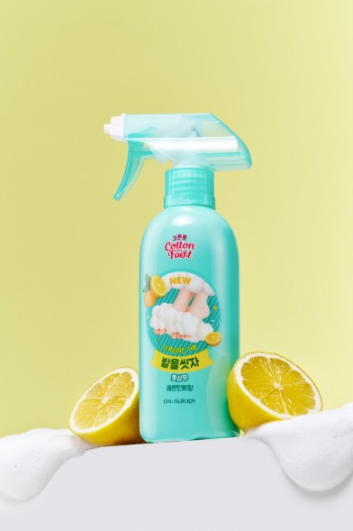 LG생활건강 온더바디 코튼풋 발을씻자 풋샴푸
